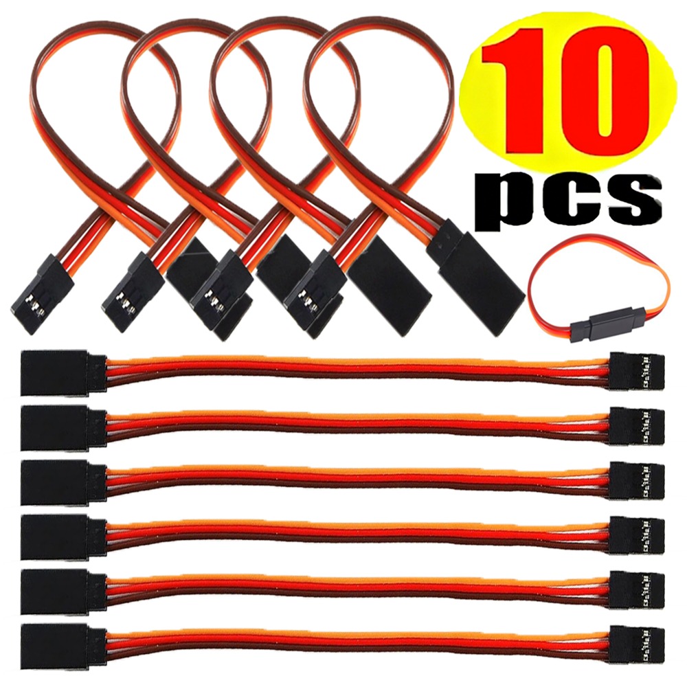Controller Extension Cord - 1-10 Stück 15cm 30-adriges Servo-Verlängerungskabel JR
