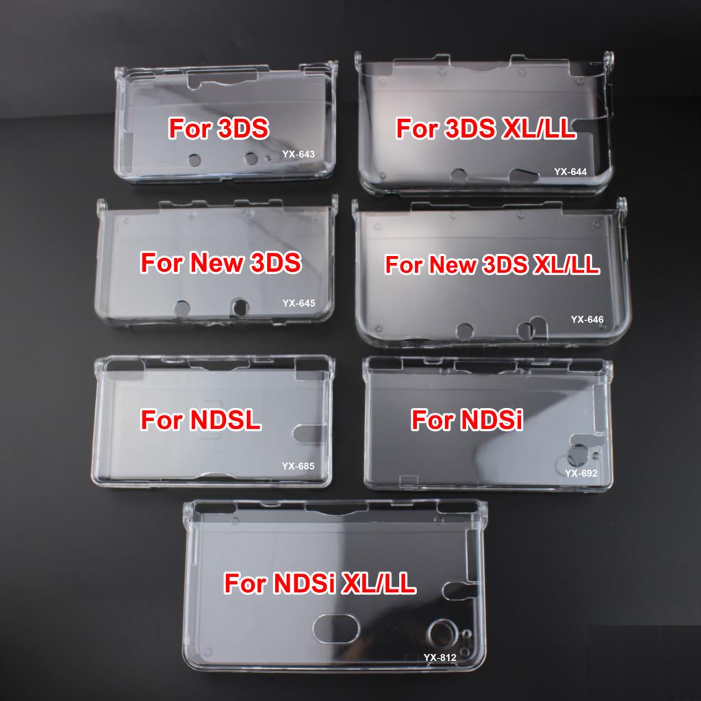 Game Boy Cartridge Holder - 8 modelle 1pc Kunststoff Klar Kristall