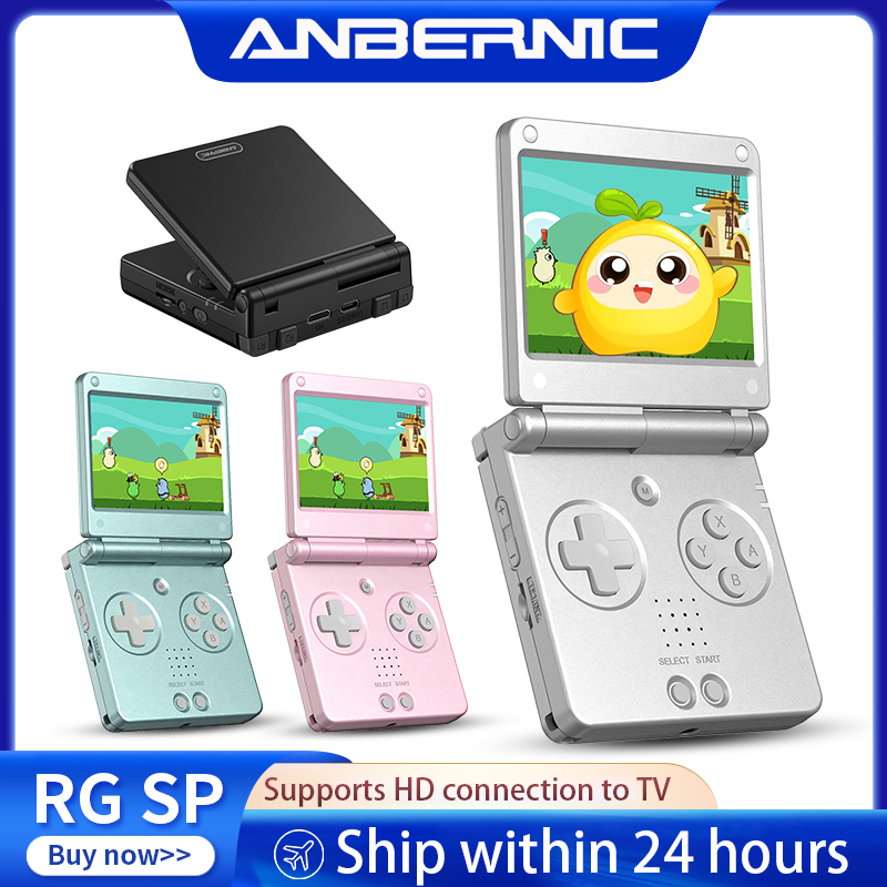 Retro Gaming Portable - Anbernic RGSP Flip Retro Handheld-Spielkonsole Linux