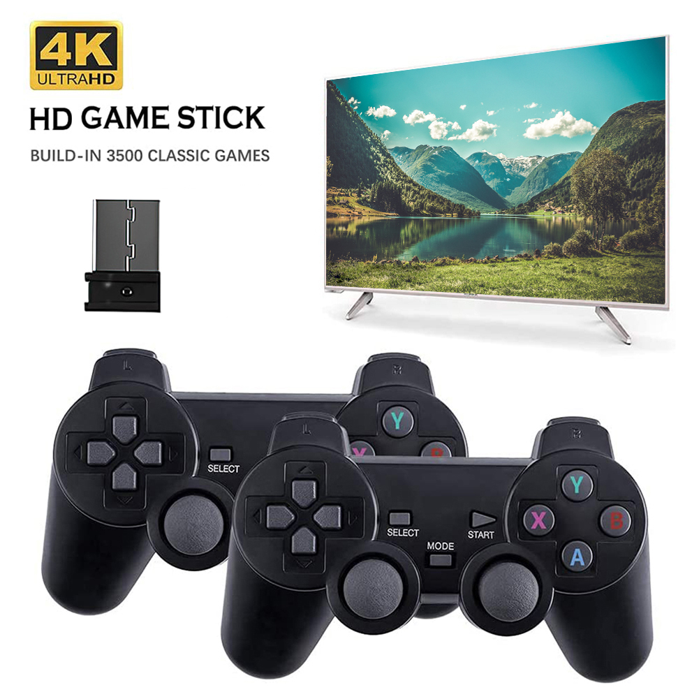 Retro Gaming Stick - Verzögerungsfreier 2,4G Kabelloser Spielcontroller Plug-and-Play Joystick