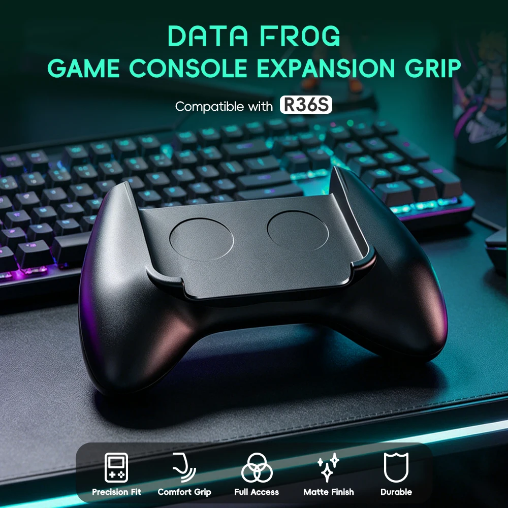 Retro Gaming Portable - Data Frog R36S Game Grip Ergonomischer