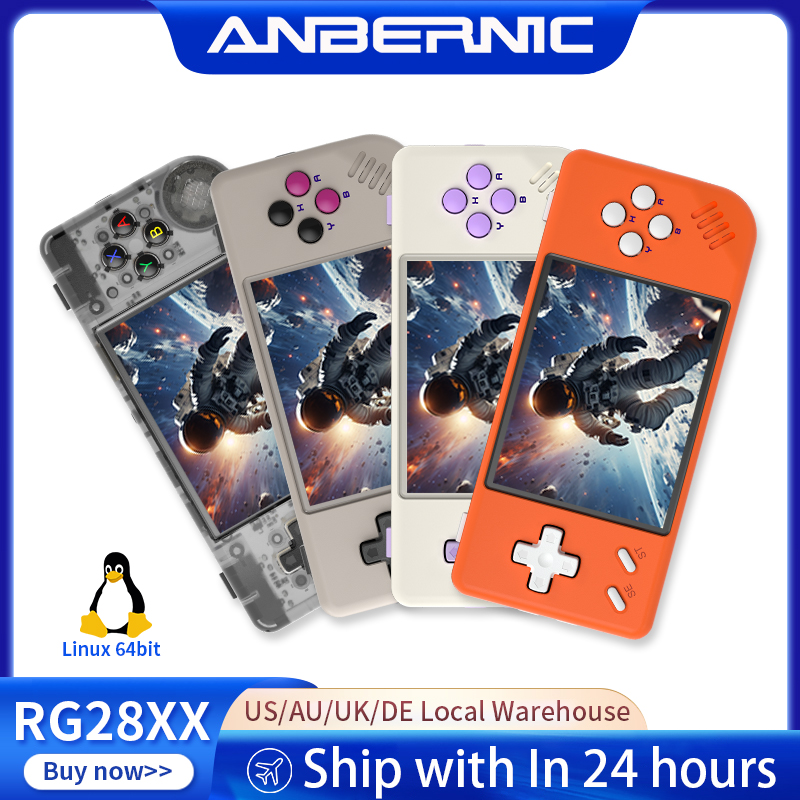 Retro Gaming Com - ANBERNIC RG28XX Retro Handheld-Spielkonsole Linux 64