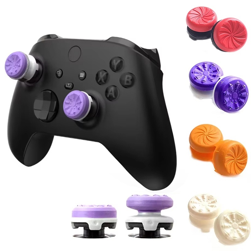 Controller Extension Cord - 2 Stück Silikon-Controller-Daumenkappen für PS4/5 Joystick-Verstärker,