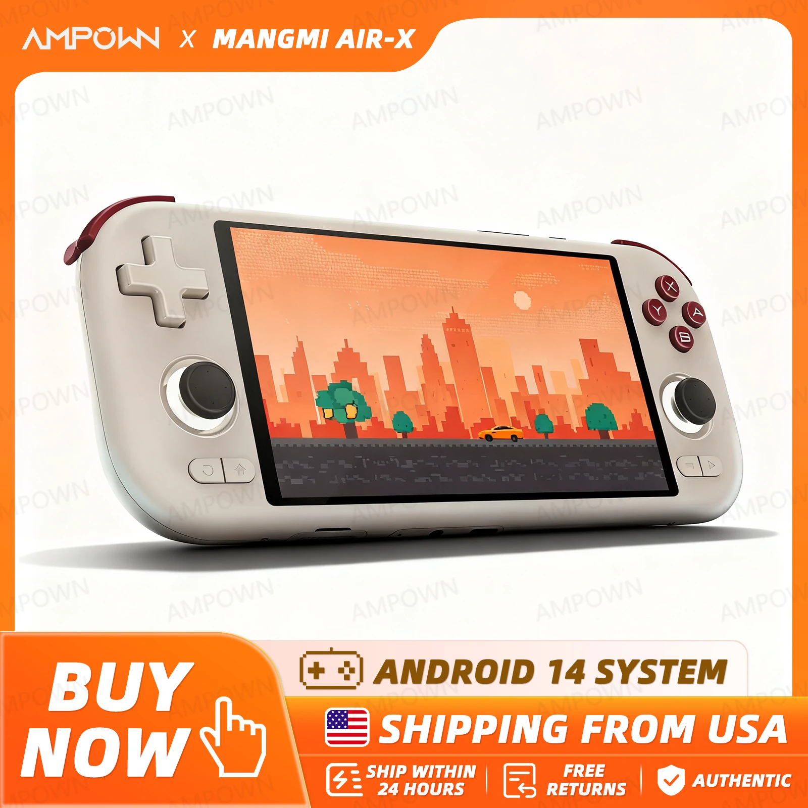 Retro Gaming Device - MANGMI AIR X Handheld-Spielekonsole Qualcomm Snapdragon