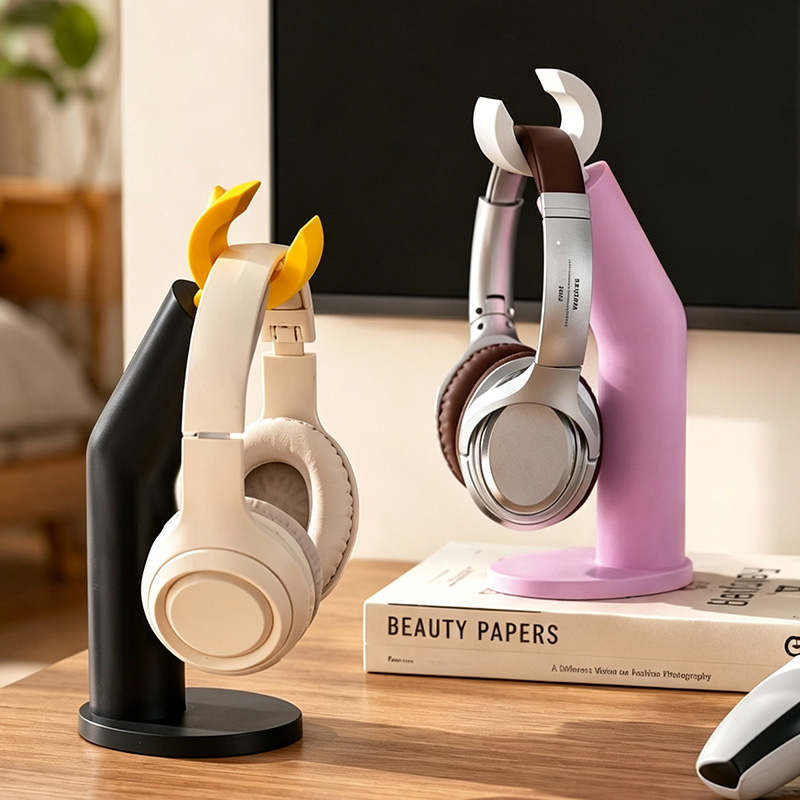 Retro Gaming Headset - Retro-Kopfhörerständer Desktop-Headset-Halter Displayständer Geschenk für Gamer