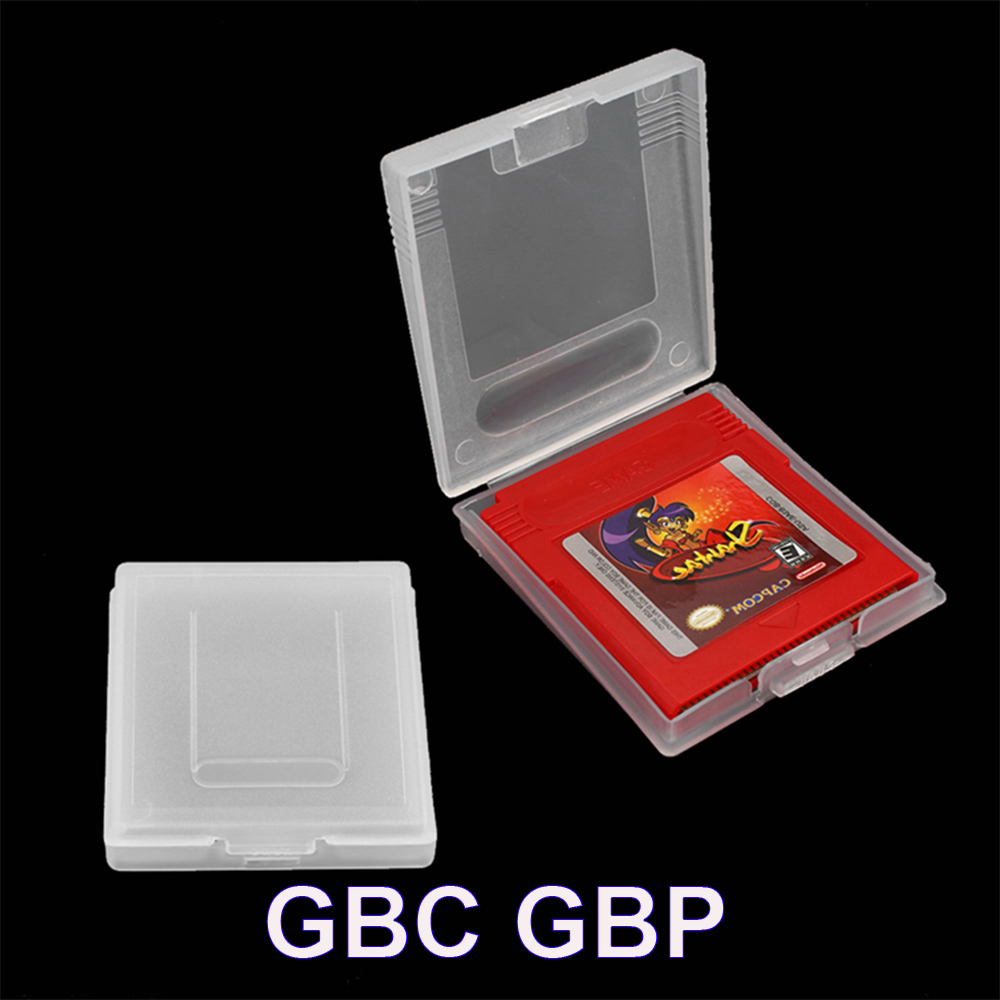 Game Boy Cartridge Holder - 10PCS Klar Kunststoff Spiel Patrone Fällen