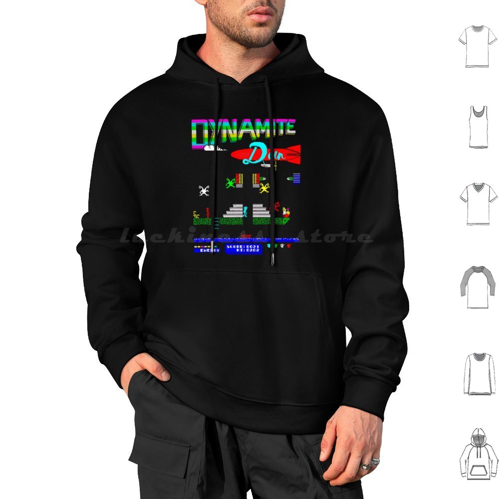Retro Gaming Juegos - Mod.10 Arcade Dynamite Dan Videospiel-Hoodies Langarm