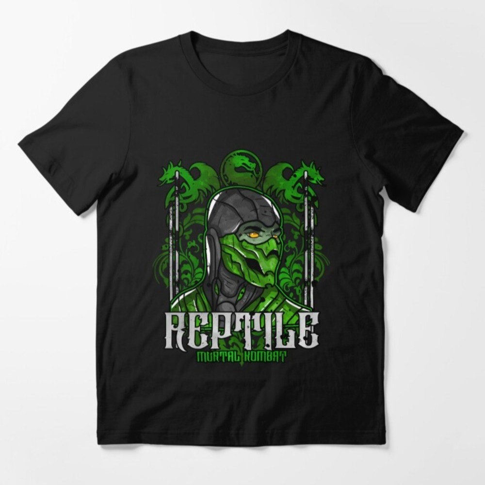 Mortal Kombat Reptile Portrait – Retro Gaming Style Bewertung und Preis
