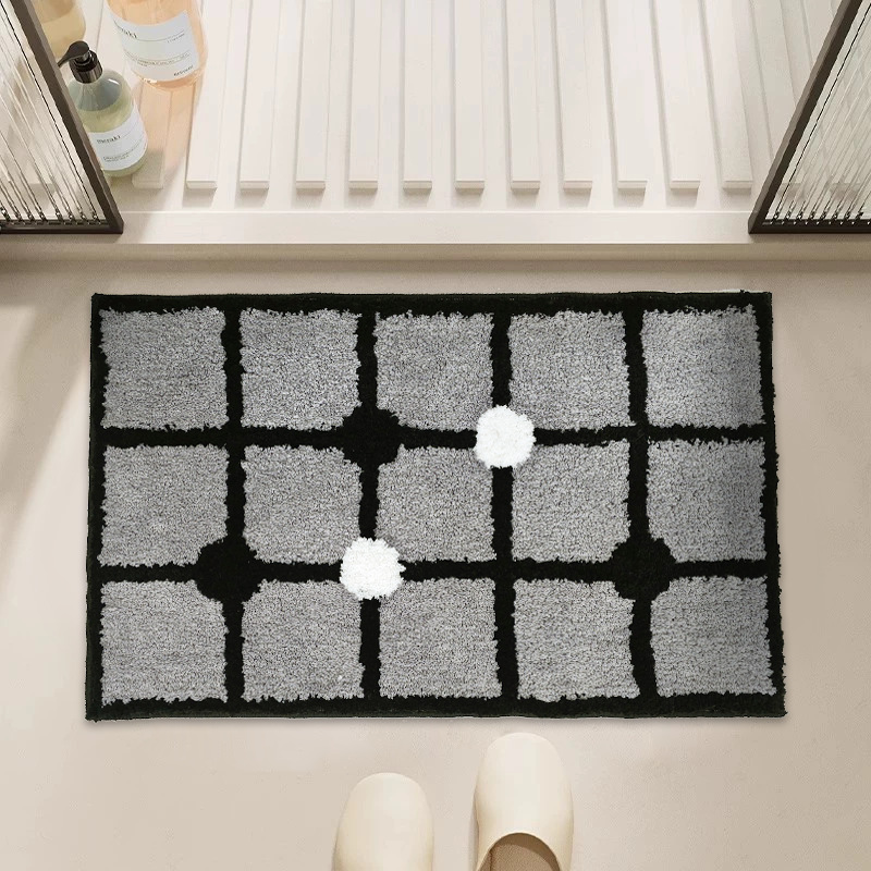 VIKAMA Badezimmerteppich – wei – Retro Gaming Rug Bewertung und Preis