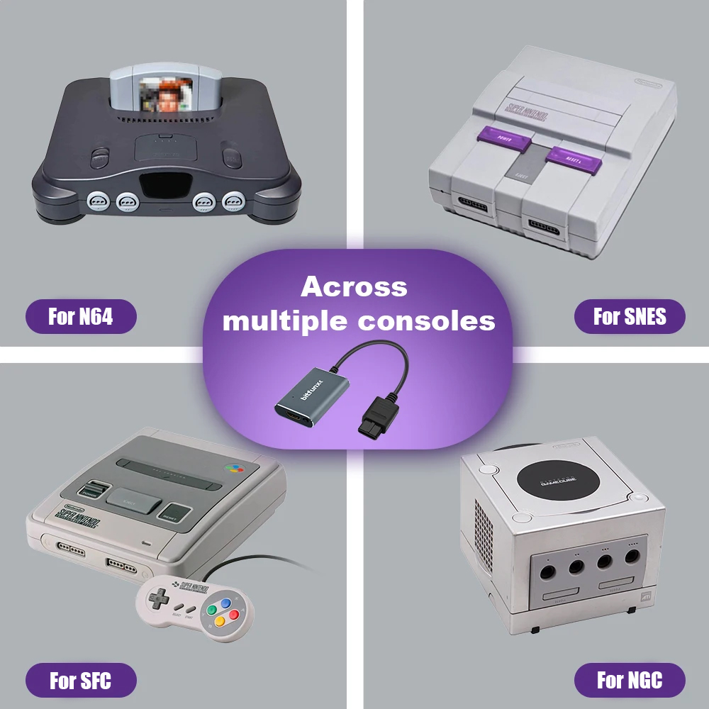 Bitfunx 720P Svideo / AV zu HD – Retro Gaming Unit Bewertung und Preis