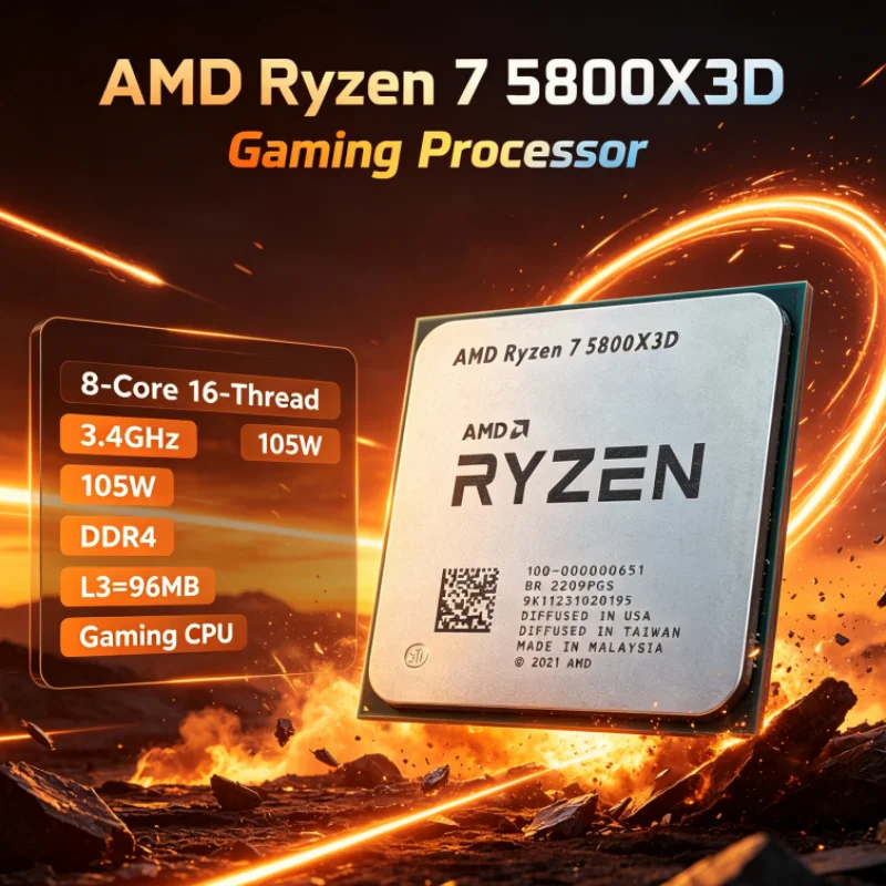 AMD R7 5800X3D 96 MB Gaming-Pr – Amd Cpu Ryzen 7 Bewertung und Preis