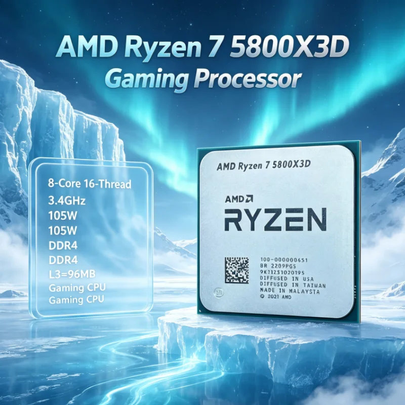 AMD R7 5800X3D 96 MB Gaming-Pr – Amd Cpu Ryzen 7 Bewertung und Preis