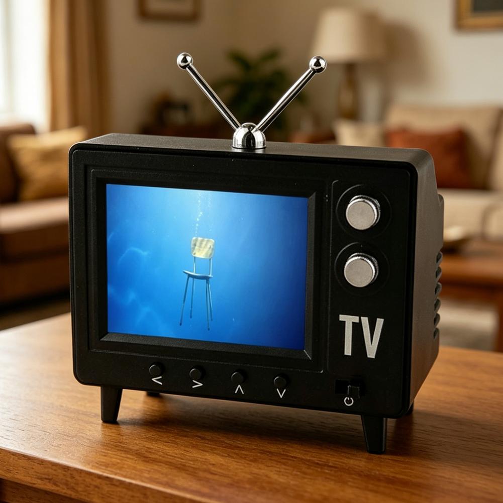 Mini Cartoon-Fernseher, Typ-C  – Retro Gaming Tv Bewertung und Preis