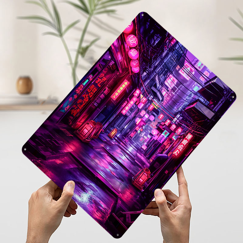 Tokyo Nights Cyberpunk Poster  – Retro Gaming Tokyo Bewertung und Preis