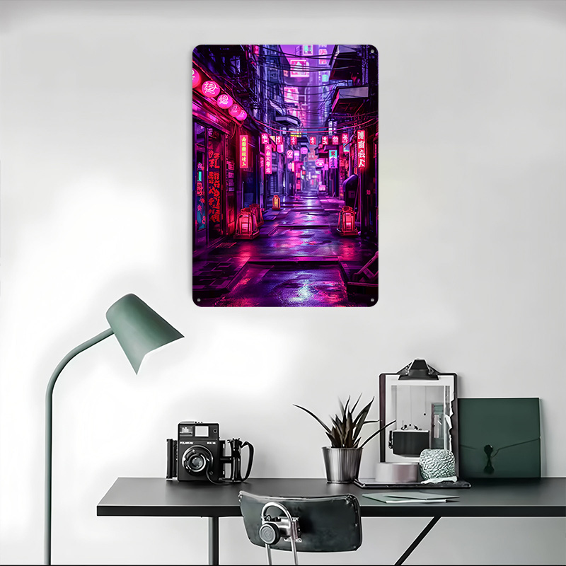 Tokyo Nights Cyberpunk Poster  – Retro Gaming Tokyo Bewertung und Preis