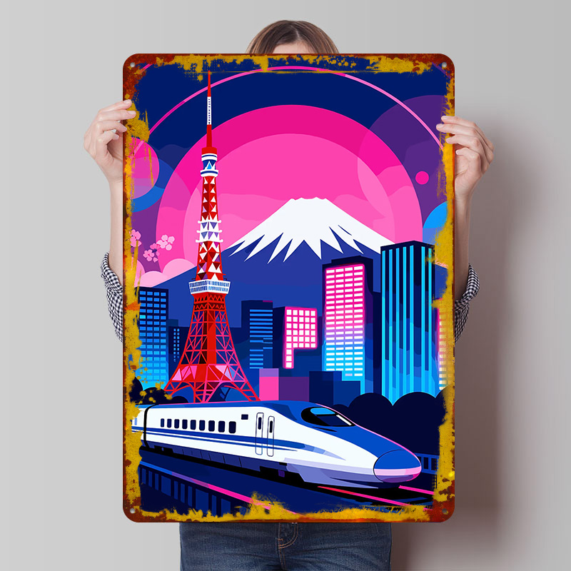 Tokyo Stadtlandschaft mit Hoch – Retro Gaming Tokyo Bewertung und Preis