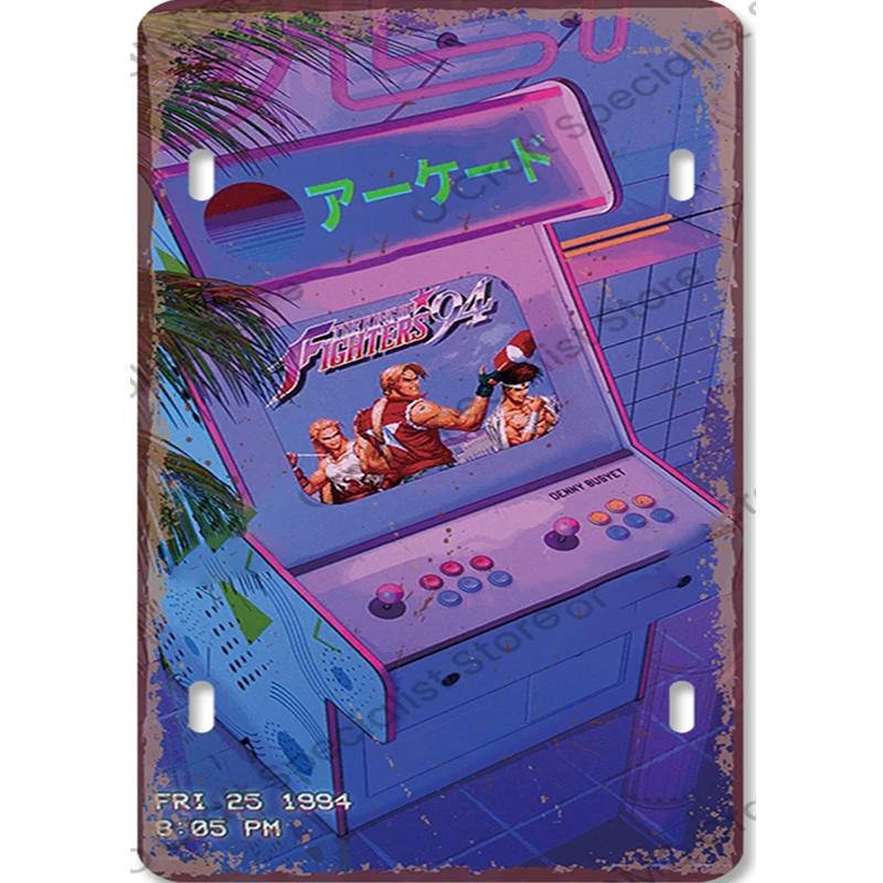 Vintage Gaming Metallschild Re – Retro Gaming Tv Bewertung und Preis