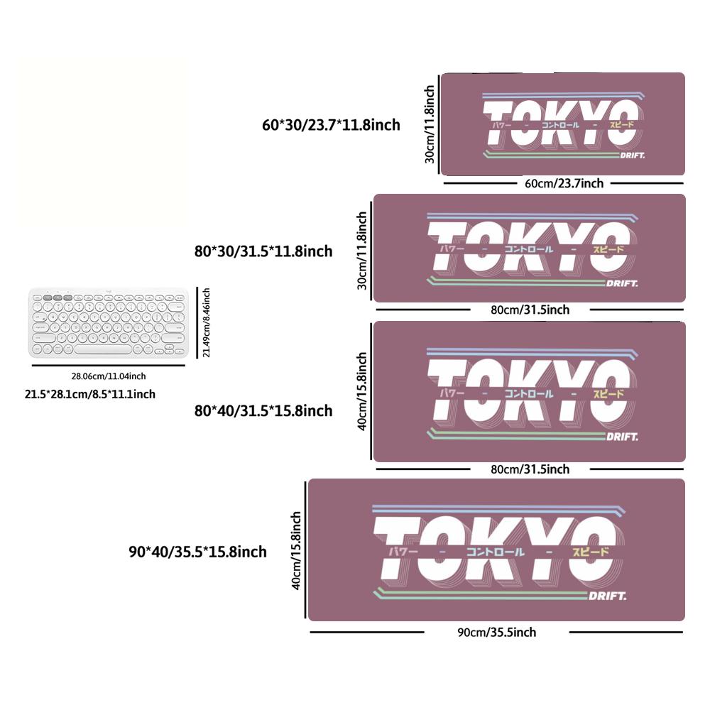 XXL Erweitertes Mauspad Tokyo  – Retro Gaming Tokyo Bewertung und Preis