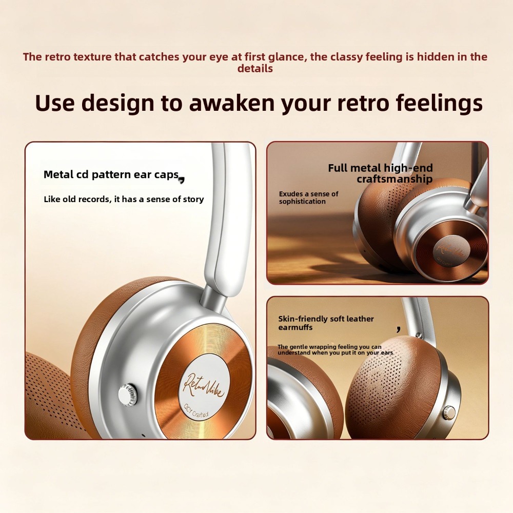 Retro Over-Ear Kabellose Bluet – Retro Gaming Headset Bewertung und Preis