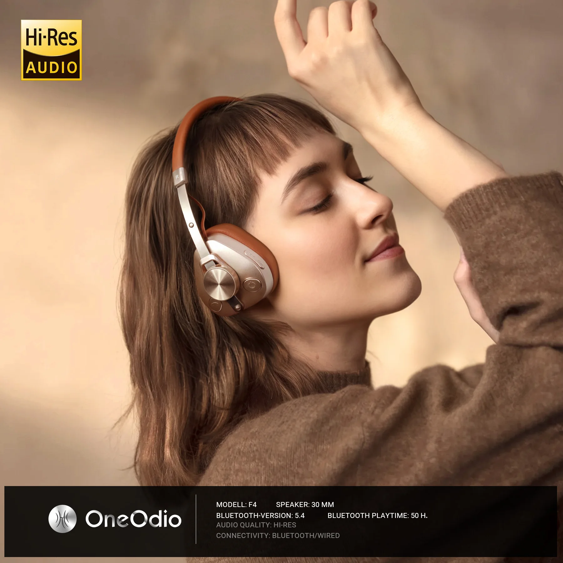 Oneodio F4 Retro Drahtlose Blu – Retro Gaming Headset Bewertung und Preis