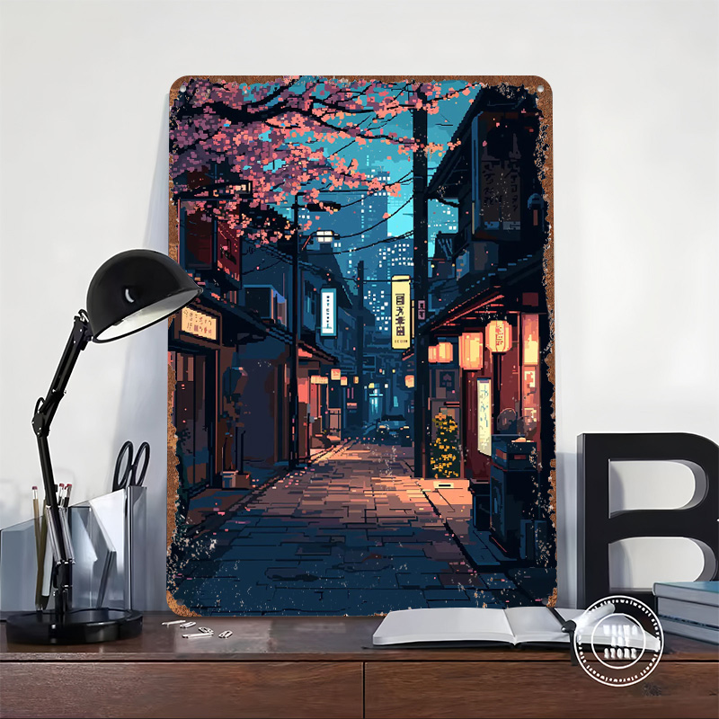 Tokyo Japan Pixel Art Blechsch – Retro Gaming Tokyo Bewertung und Preis