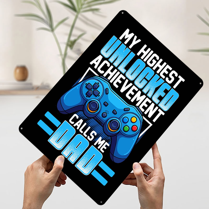 Gaming Dad Achievement Blechpo – Retro Gaming Achievements Bewertung und Preis