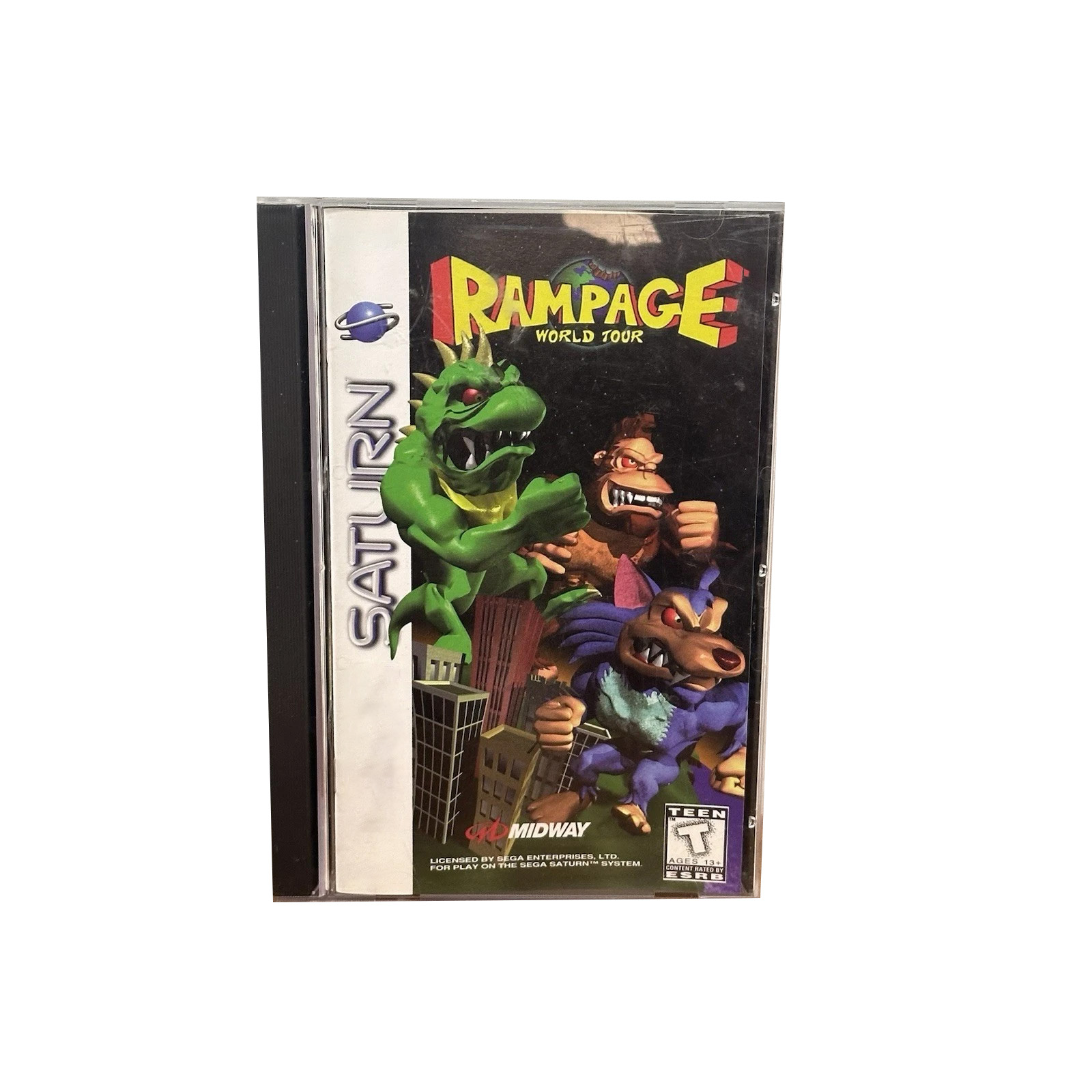 Saturn Copy Disc Game Rampage  – Retro Gaming Handheld Bewertung und Preis