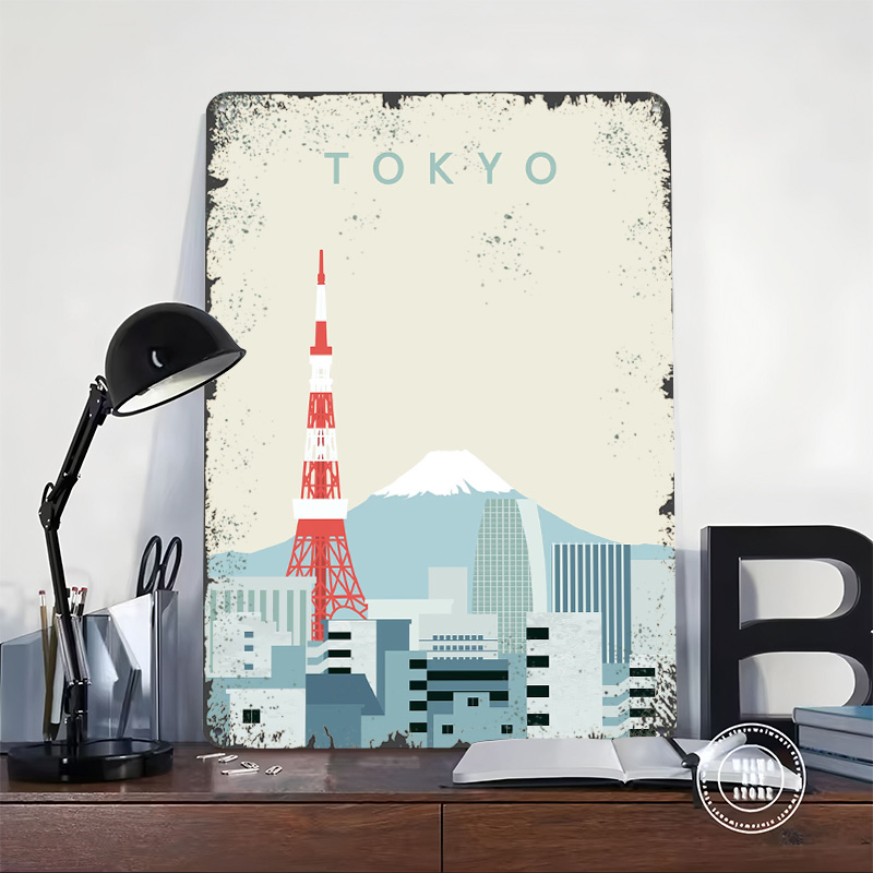 Tokyo Poster Retro 3D-Gedruckt – Retro Gaming Tokyo Bewertung und Preis