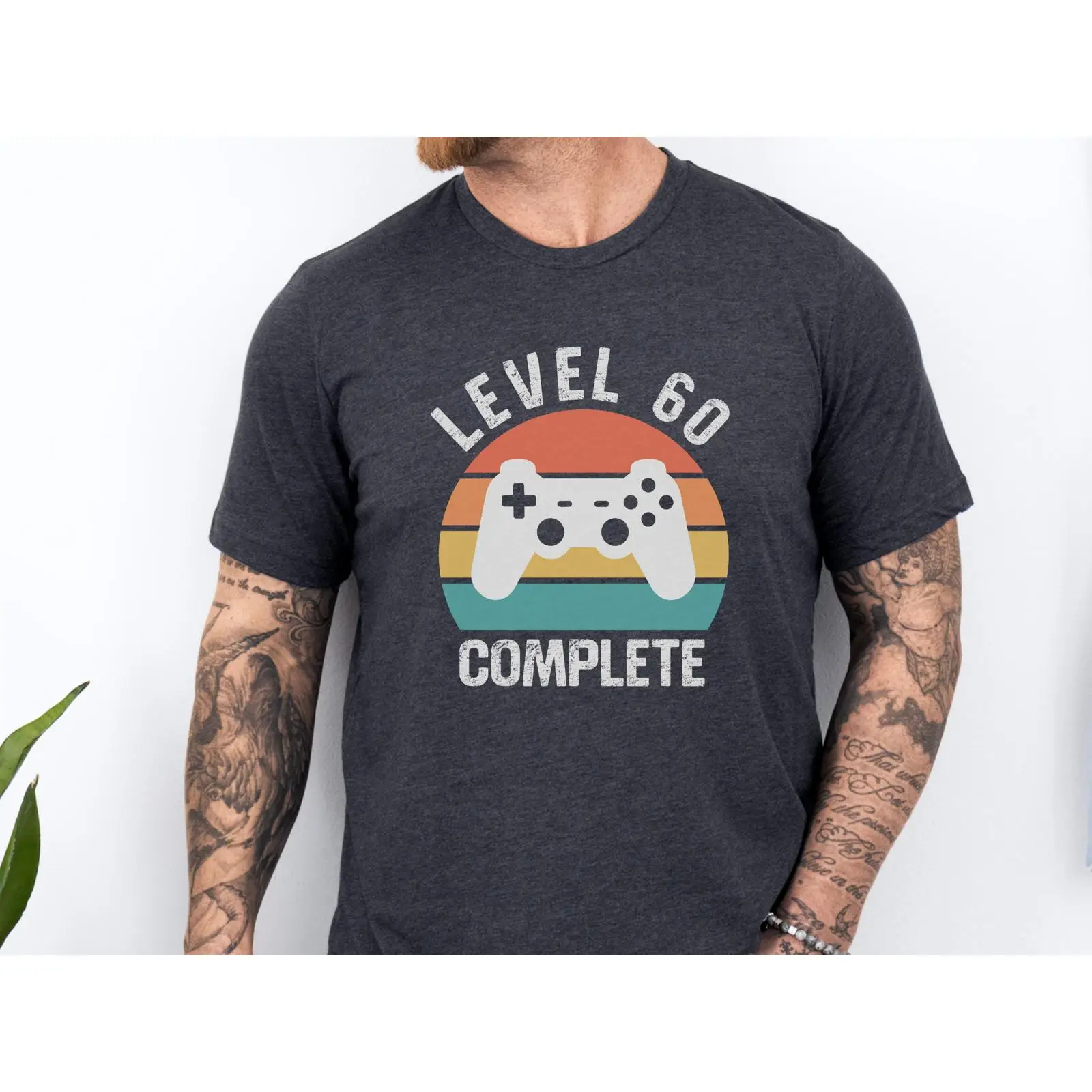 Level 60 Komplettes T-Shirt Re – Retro Gaming Achievements Bewertung und Preis