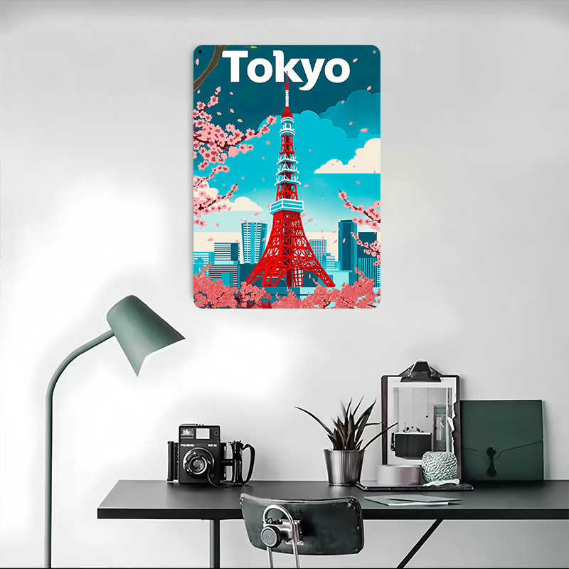 Tokyo Reise-Blechposter, indiv – Retro Gaming Tokyo Bewertung und Preis