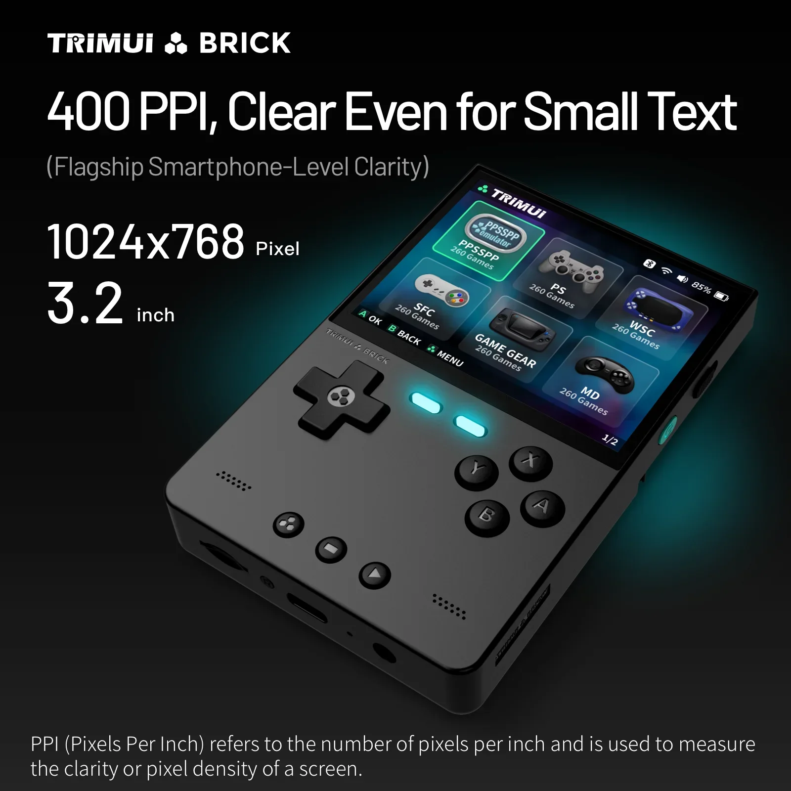 TRIMUI BRICK Handheld-Spieleko – Retro Gaming Device Bewertung und Preis