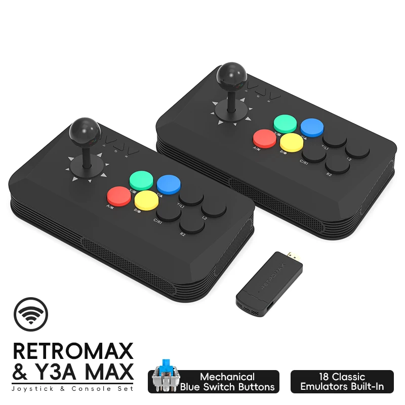 Wireless Y3A Max Arcade Stick  – Retro Gaming Stick Bewertung und Preis