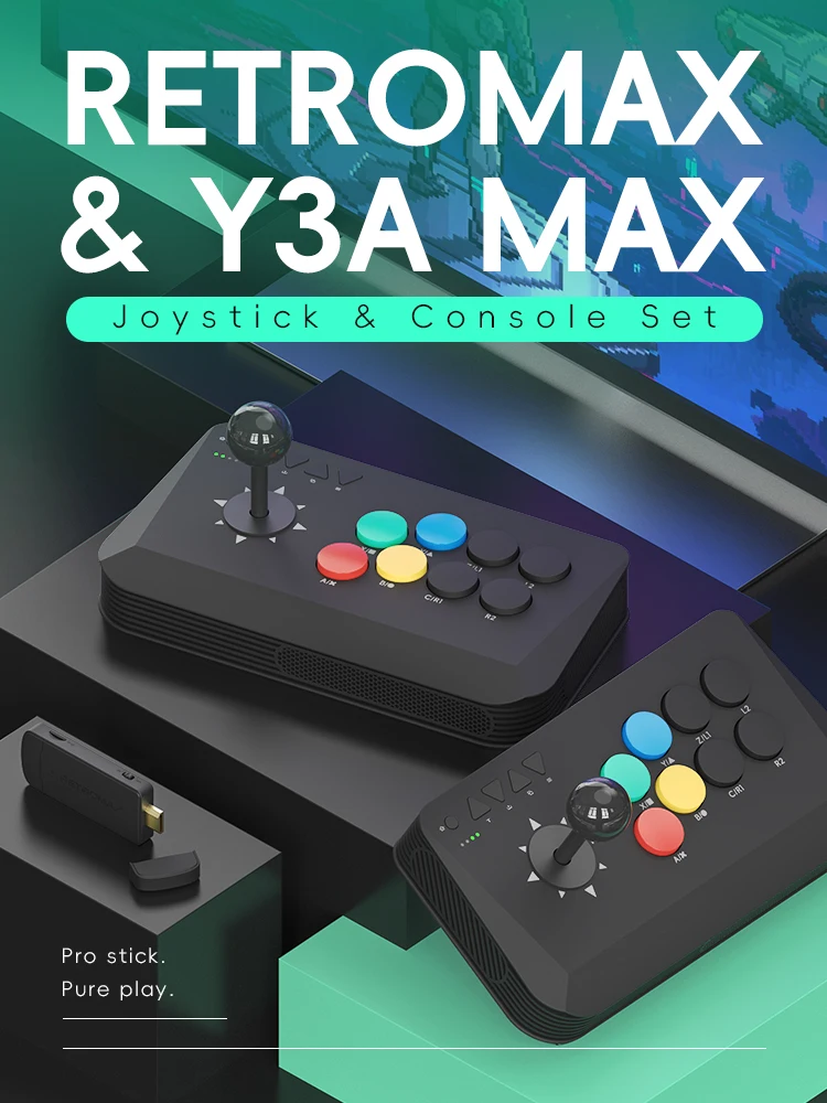 Wireless Y3A Max Arcade Stick  – Retro Gaming Stick Bewertung und Preis