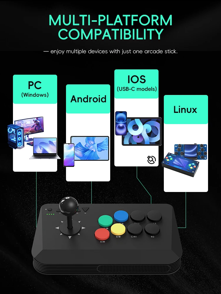 Wireless Y3A Max Arcade Stick  – Retro Gaming Stick Bewertung und Preis