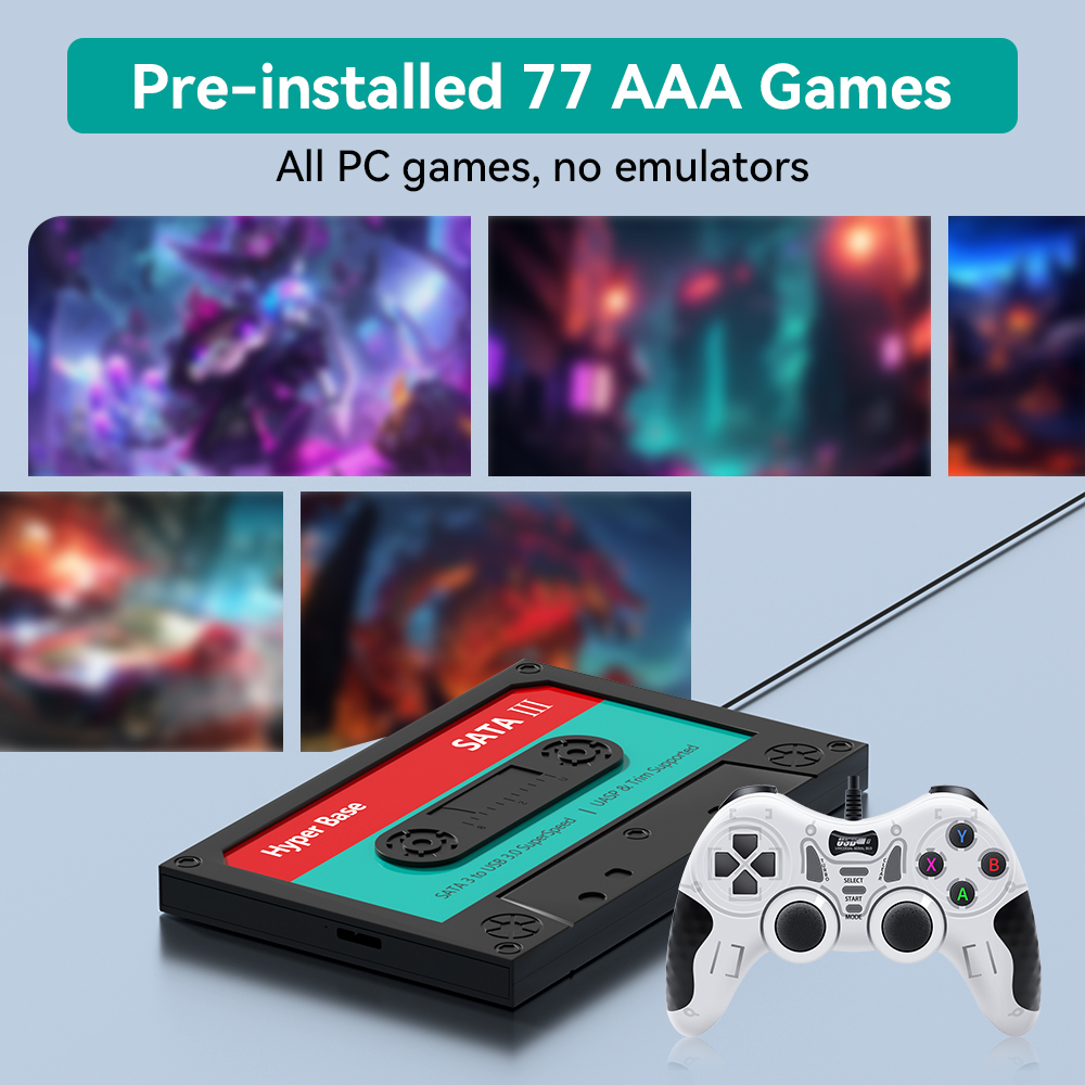 2TB Spiele-Festplatte mit 77 P – Retro Gaming Emulator Console Bewertung und Preis