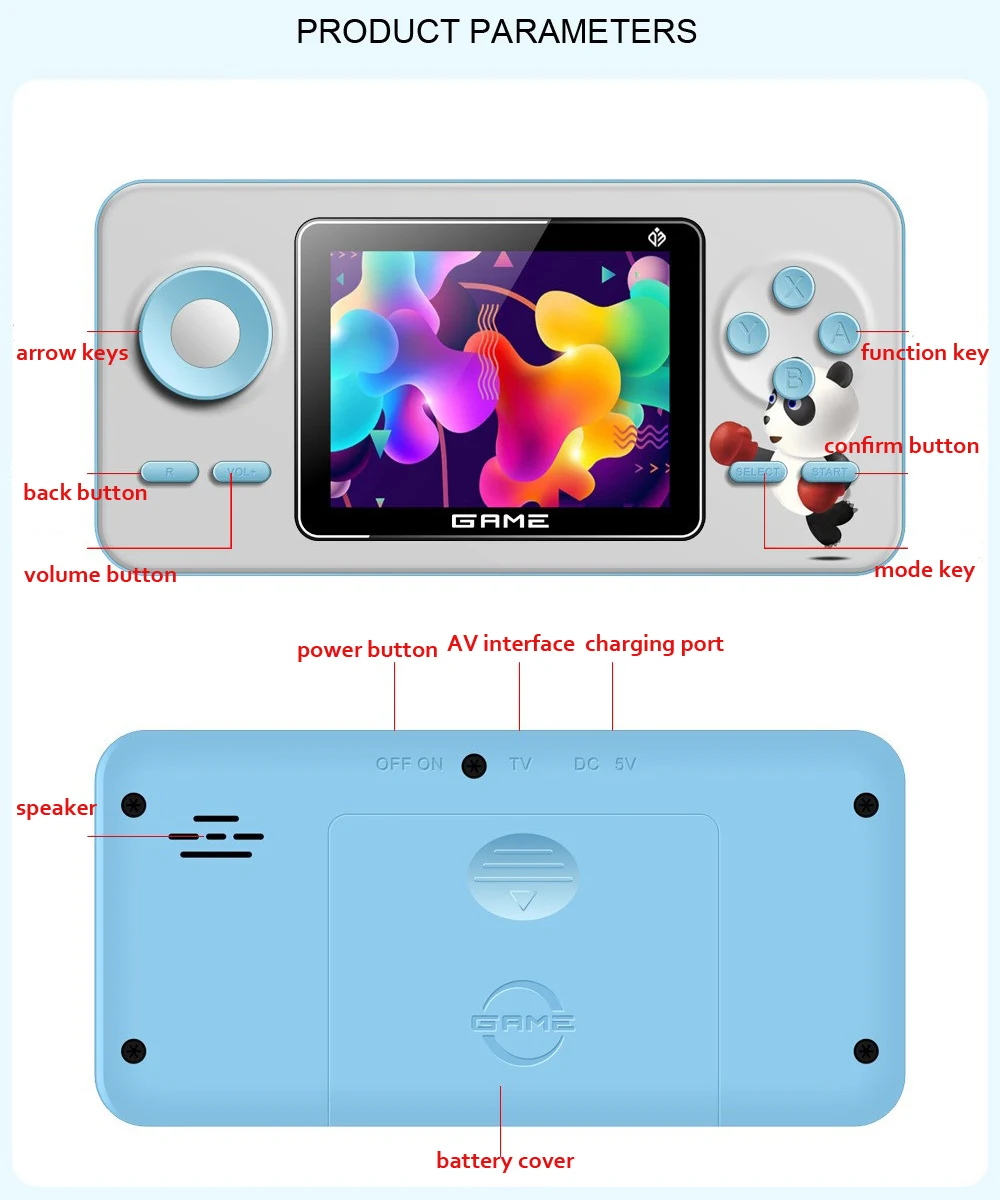Neue S5 Mini Retro-Videospielk – Retro Gaming Portable Bewertung und Preis
