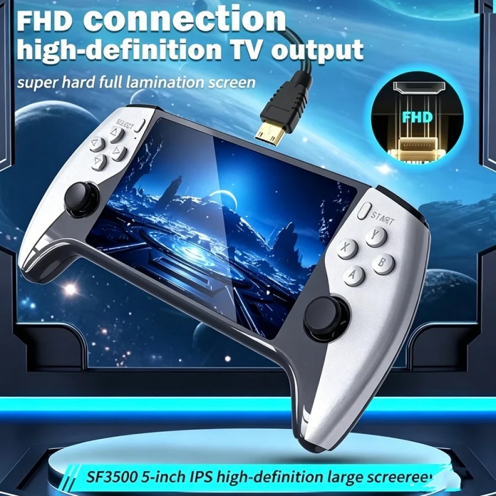 SF3500 5 Zoll Handheld-Spielko – Retro Gaming Portable Bewertung und Preis
